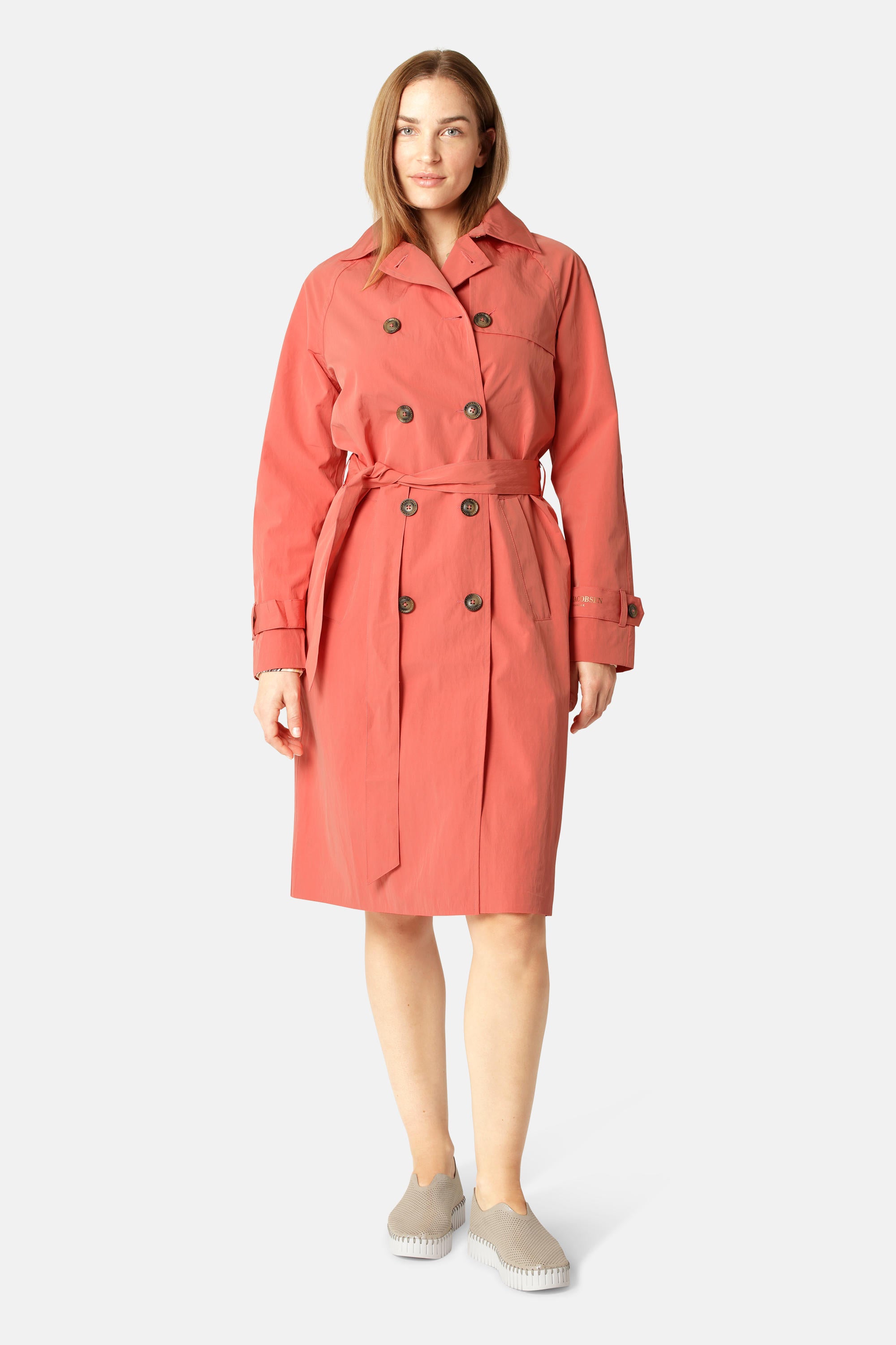 Imperméable Technique Trench - Spiced Coral